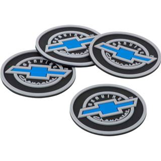 👉 Onderzetter Genuine Chevrolet Rubberen Onderzetters - Set Van 4 661154685026