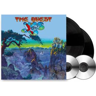 👉 Rock SideOutMusic zwart Yes - The Quest 2LP + 2CD 194398788418