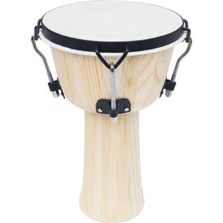 👉 Geitenvel Vidaxl Djembé Met Spanstaaf En 25 Cm 8718475705741