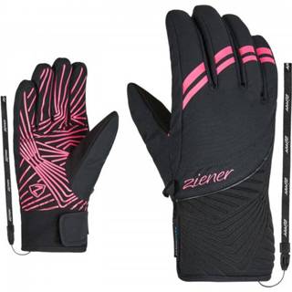 👉 Ziener - Women's Kiwa AS Glove - Handschoenen maat 8,5, zwart