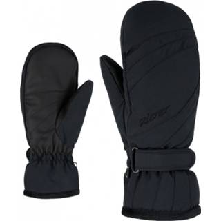 👉 Glove vrouwen zwart Ziener - Women's Kilenis PR Mitten Handschoenen maat 8,5, 4059749789628