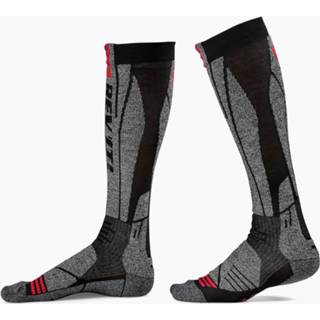 👉 Sock grijs rood active REV'IT! Kalahari Dark Grey-Red Socks 42-44 8700001305709