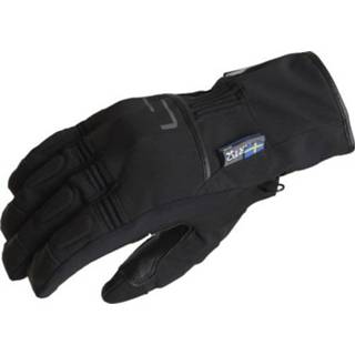 👉 Glove zwart grijs active Lindstrands Lillmon Black Grey Gloves 10 6438235190649