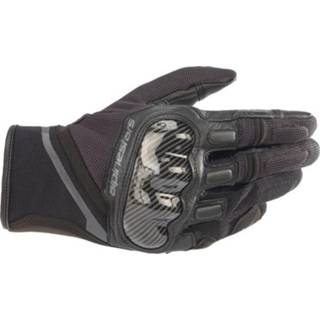👉 Glove zwart grijs s active Alpinestars Chrome Black Tar Gray Gloves 8059175360503