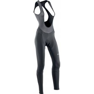 👉 Lange fietsbroek m vrouwen zwart Northwave Women's Active Cycling Bib Tights - fietsbroeken met bretels 8030819242119