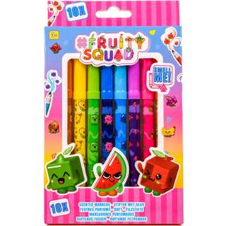 👉 Stift Fruitysquad Stiften Supertip Met Geur 10 Stuks 8712916603511