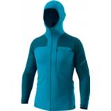 👉 Dynafit - Speed Polartec Hooded Jacket - Fleecevest maat L, blauw/turkoois