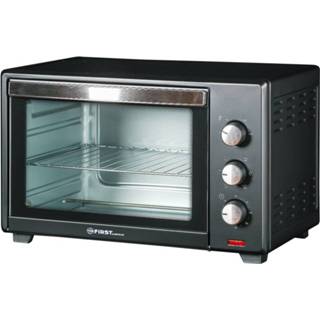 👉 Oven zwart Tzs First Austria Fa-5044-1 Vrijstaande Elektrisch - 1600w 35 Liter 9003898504415