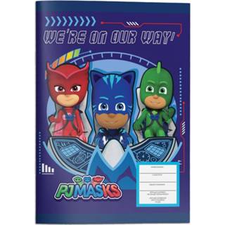 👉 Notitieboek blauw papier jongens Diakakis Pj Masks 17 X 25 Cm 5205698527104