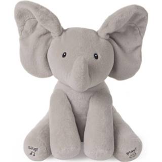 👉 Olifant knuffel grijs Gund Flappy De 30,5cm Nederlands Gesproken 778988475805