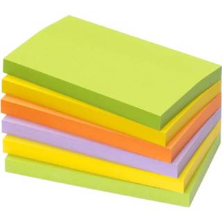 👉 Memoblaadje papier Info Notes Memoblaadjes 125 X 75 Mm 6 100 Vellen 4044355789698