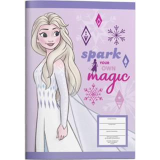 👉 Notitieboek paars papier Disney Frozen Junior A3 8720585150717