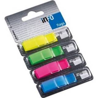 👉 Plakstrip Info Notes Flags 12 X 43 Mm Folie 4 36 Vellen 4044355772775