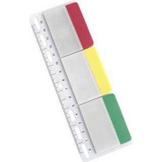 👉 Folie Info Notes Indextabs Op Liniaal 50 X 38 Mm 3 10 Vellen 4044355782224