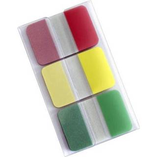 👉 Rood geel groen Info Notes Indextabs 25 X 38 Mm Rood/geel/groen 3 Vellen 4044355782255