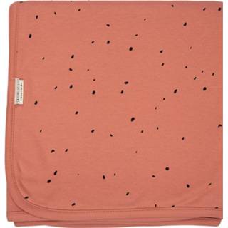 👉 Deken rood katoen Little Indians Crib Dots Canyon 70 X 100 Cm 8719274081272