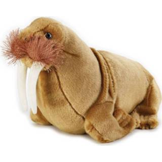 👉 Bruin pluche National Geographic Knuffelwalrus Junior 28 Cm 8004332707264