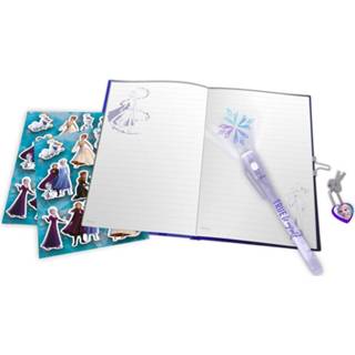 👉 Notitieboek paars Disney Met Pen Magisch Frozen Ii 8435507847247