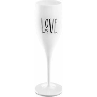 👉 Champagneglas wit glas Koziol Love 100 Ml 4002942387467