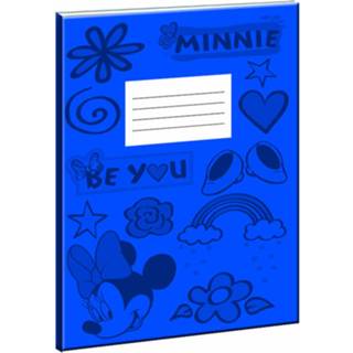 👉 Notitieboek blauw papier Disney Minnie Mouse B5 40 Pagina's 8720585115860