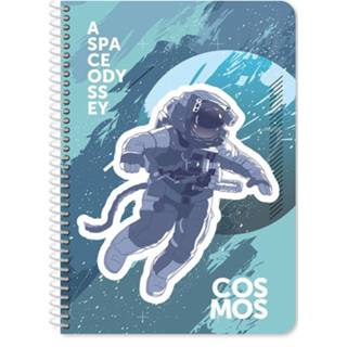 👉 Notitieboek Must Cosmos 25 X 17 Cm B5 Zeeblauw 120 Vellen 8720585132287