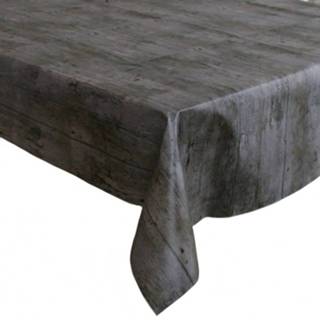 👉 Tafelzeil houten Tafelzeil/tafelkleed Donker Planken 140 X 250 Cm - Tafelzeilen 8720576339886