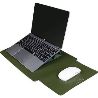 👉 Laptoptas legergroen PU active PU06 3 in 1 multifunctionele laptoptas, maat: 13,3 inch (legergroen)