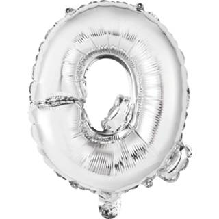 👉 Folie zilver Amscan Letterballon Q 34 Cm 194099035354