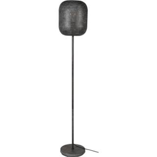 Industriële vloerlamp zilver Dimehouse 164 Cm Denza Oud 8720239801286