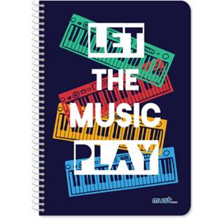 Notitieboek blauw Must Originals 30 X 21 Cm A4 Donkerblauw 120 Vellen 8720585131259