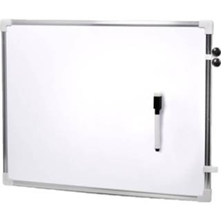 👉 Whiteboard Magnetisch Met Marker Wisser 80 X 60 Cm - Whiteboards 8429283202659