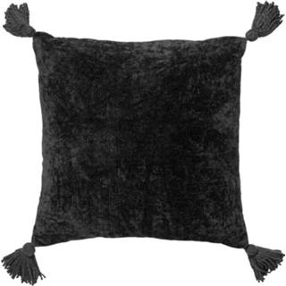👉 Kussenhoes katoen Dutch Decor Nino - Van 45x45 Cm Raven 8714165640705
