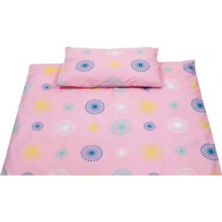 Dekbedovertrek roze katoen baby's Briljant Baby Pien 100 X 135 Cm 8715874062031