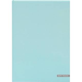 👉 Schrift pastel blauw Verhaak Soft Touch A5 Lijn 8720585088621