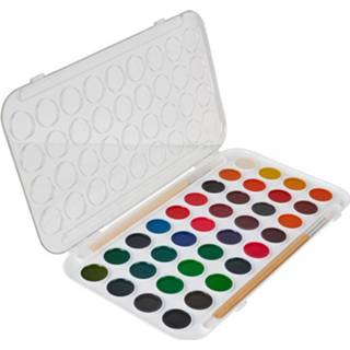 👉 Kinderen Hobby/knutsel Waterverf/aquarel 36 Kleuren Voor Kids - Hobbyverf 8720147924473