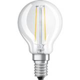 👉 Ledlamp wit male Osram Retrofit Classic P warm E14 1,5W 4058075434349