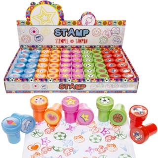 👉 Stempel Decopatent® Uitdeelcadeaus 60 Stuks Vrolijke Figuren Stempels - 6426041138184