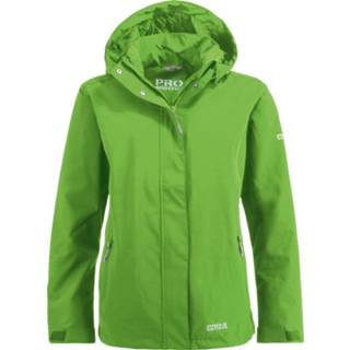 👉 Pro-x Elements Jas Katrin Dames Polyester Groen Maat 46