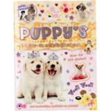 👉 Stickerboek papier Rebo Productions Puppy's Dierenvriendjes 9789036631433