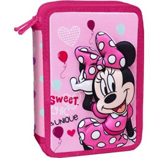 👉 Etui roze polyester meisjes Diakakis Minnie Mouse 21 X 15 Cm 5205698514791