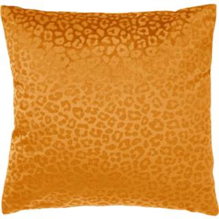 Sierkussen Dutch Decor Chessy - Met Dierenprint 45x45 Cm Golden Glow 8714165641801