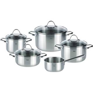 👉 Pannenset Fissler Paris Pannenset, 5-delig, Satinated 4009209302867