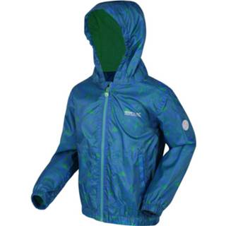 👉 Regenjas blauw groen polyester jongens Regatta Muddy Puddle Blauw/groen Mt 98 5059404198399