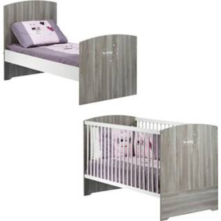 👉 Babybed baby's Sauthon Evolution Little Big Bed Smile Chene Vuursteen 3500760101148