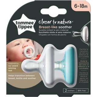 👉 Speen Tommee Tippee Ctn Fopspeen - Natuurlijke Vorm X2 6-18 Maanden 5010415334305