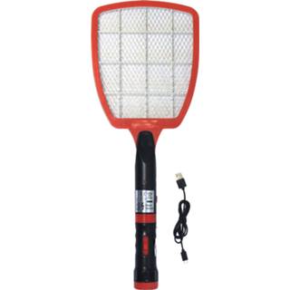 👉 Vliegenmepper zwart rood Bsi Shock & Flash Elektrisch 51 Cm Zwart/rood 5420046643545