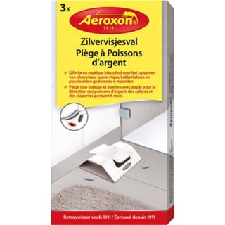 👉 Wit karton Aeroxon Zilvervisjesval 3 Stuks 4027600224717