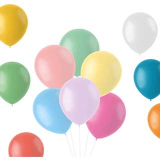 👉 Ballon pastel Folat Ballonnen Mix 33 Cm Latex 50 Stuks 8714572186810