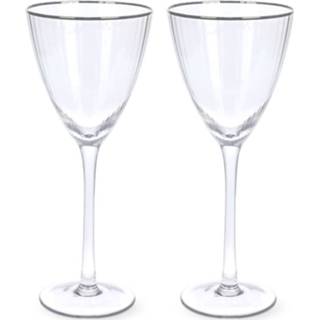 👉 Wijnglas witte transparant Orange85 Wijnglazen - Wijn Luxe 2 Stuks 90 X 225 Mm 8720289426453