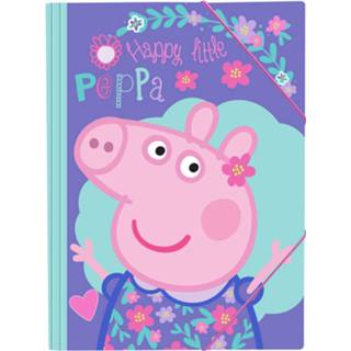 👉 Notitieblok paars Nickelodeon Peppa Pig Junior 25 X 35 Cm 5205698434815